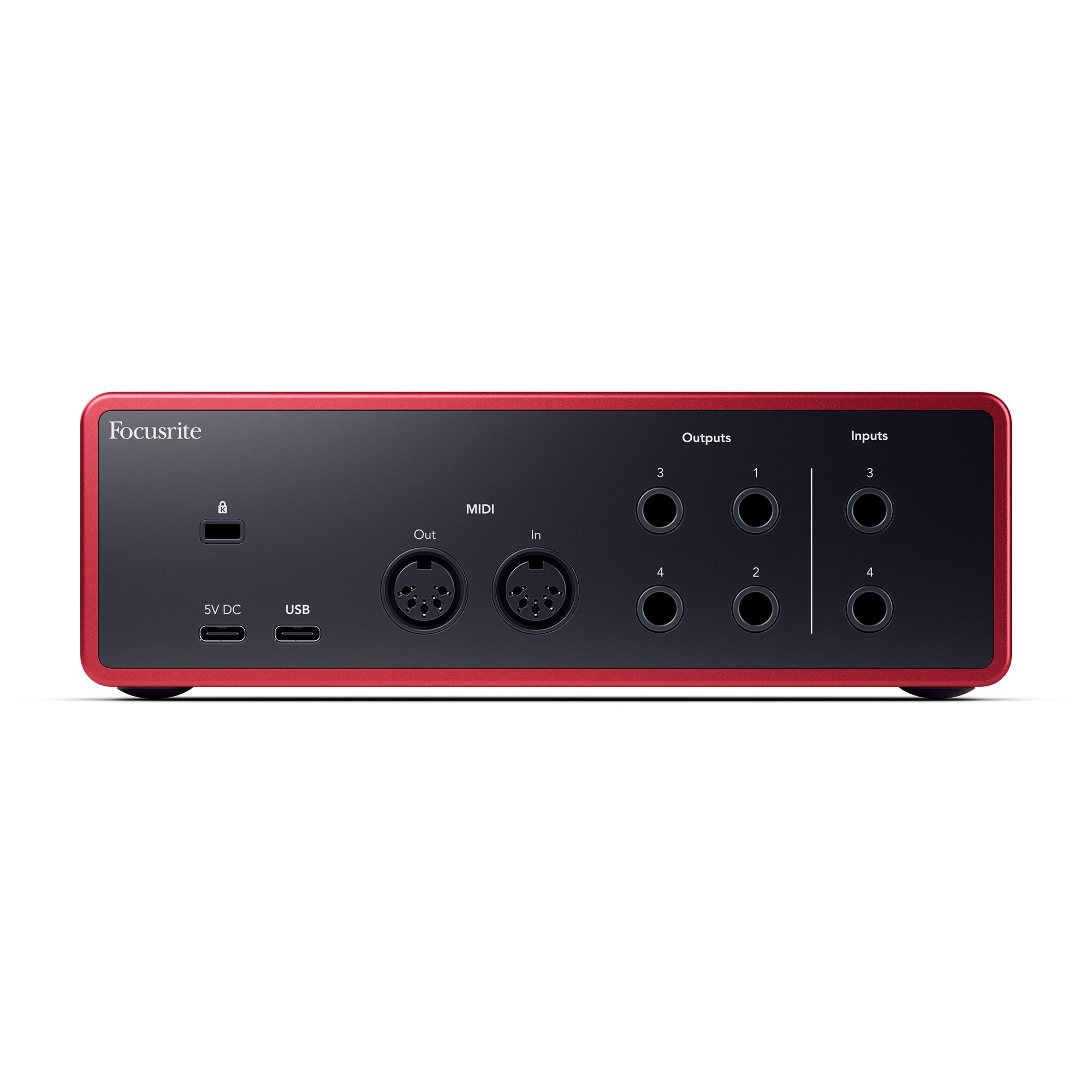 Focusrite Scarlett 4i4 (Gen 4) Audio Interface - Get Big Console Sound