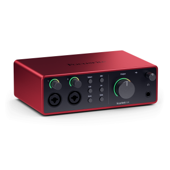 Focusrite Scarlett 4i4 (Generation 4) Audio Interface