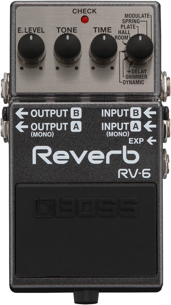 Boss RV-6 Reverb Pedal - Get Amazing Reverb Tones Instantly