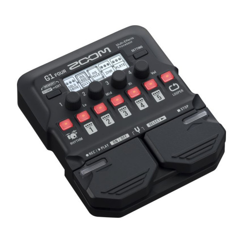 Zoom G1 Four Guitar Multi Effects Processor - Revolutionize Your Playing | Zoom