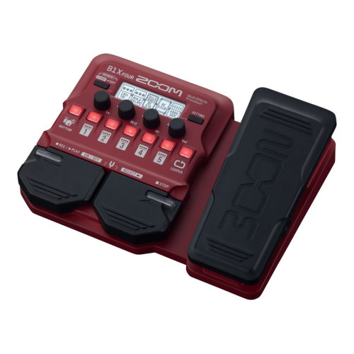 Zoom B1X Four Bass Guitar Multi Effects Processor | Get Advanced Tone Today!
