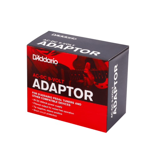 D'Addario PW-CT-9V Power Adapter for Guitar Pedals